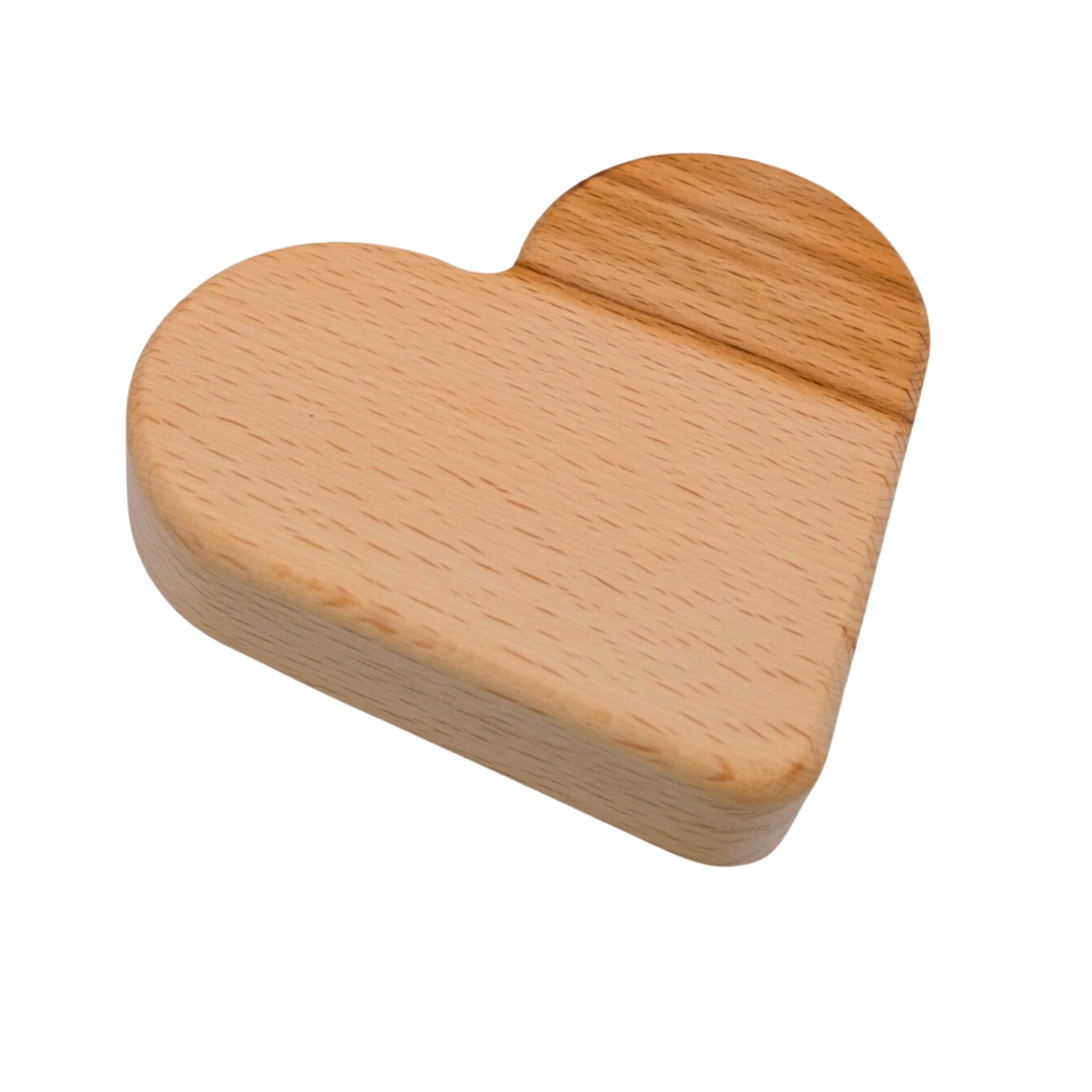 Holzherz aus Buchenholz 10cm als Deko oder Geschenkidee